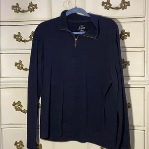 J Crew Quarter Zip Size Large